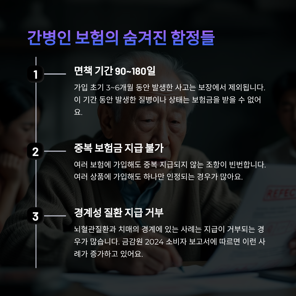 간병인 보험 단점&amp;#44; 미리 알아둬야 할 위험 요소는 무엇일까