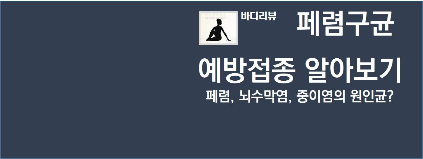  [예방접종] 폐렴구균 예방접종