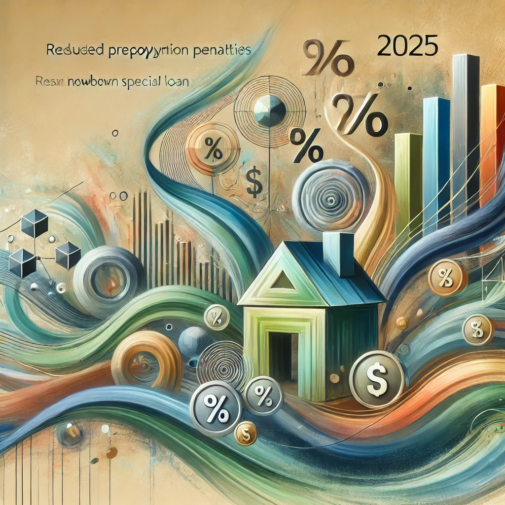 2025년 달라지는 부동산 제도 총정리! 중도상환수수료 인하부터 신생아 특례대출 완화까지