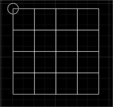 인텔리캐드 직사각형 배열 사용 방법 및 예시 4
