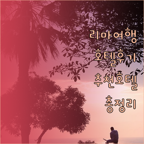 리마의 매력에 빠지다.. 하얏트 센트