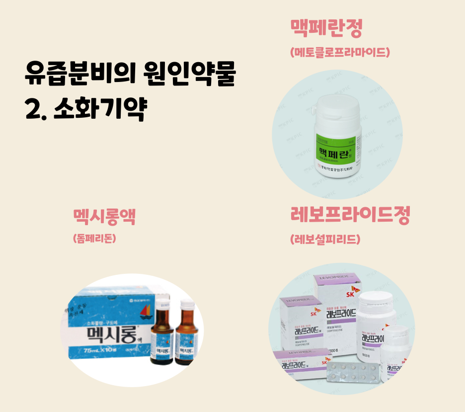 원인 모를 유즙 분비? 원인과 치료방법 - 유즙 분비를 일으키는 원인은? - (2) 유두 분비를 유발하는 약물 원인 모를 유즙 분비? 원인과 치료방법 - 유즙 분비를 일으키는 원인은? - (2) 유두 분비를 유발하는 약물