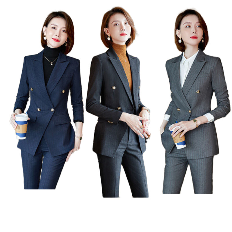 여성 슬림핏 정장 여자면접복장 바지정장세트
