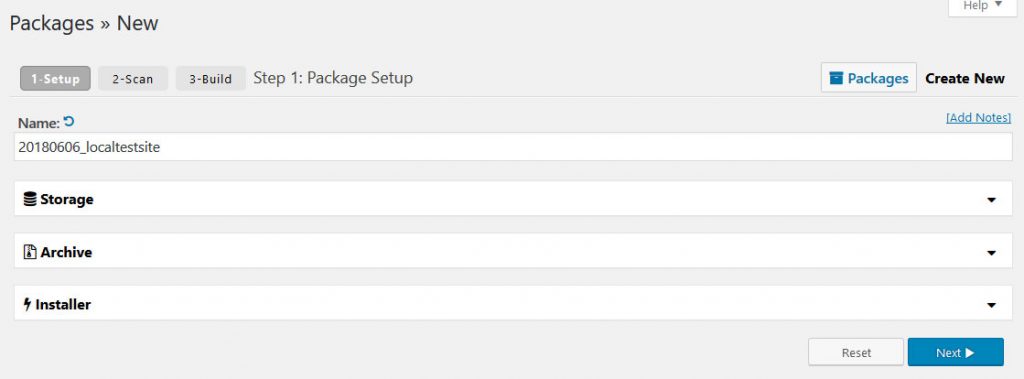 듀플리케이터 옵션 설정