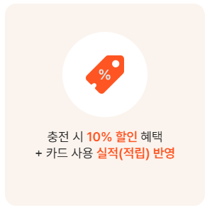 카드실적 반영