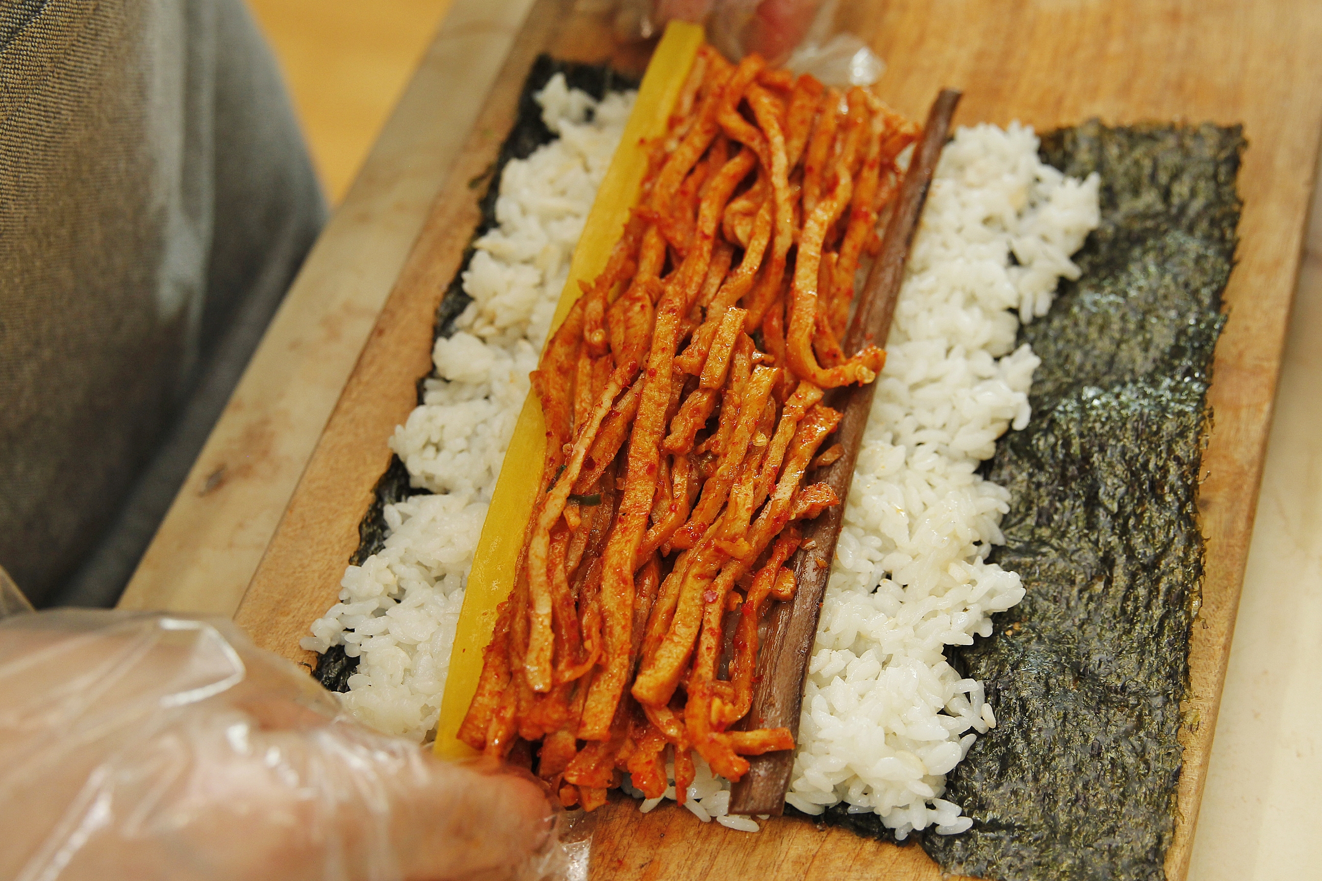 매콤어묵김밥
