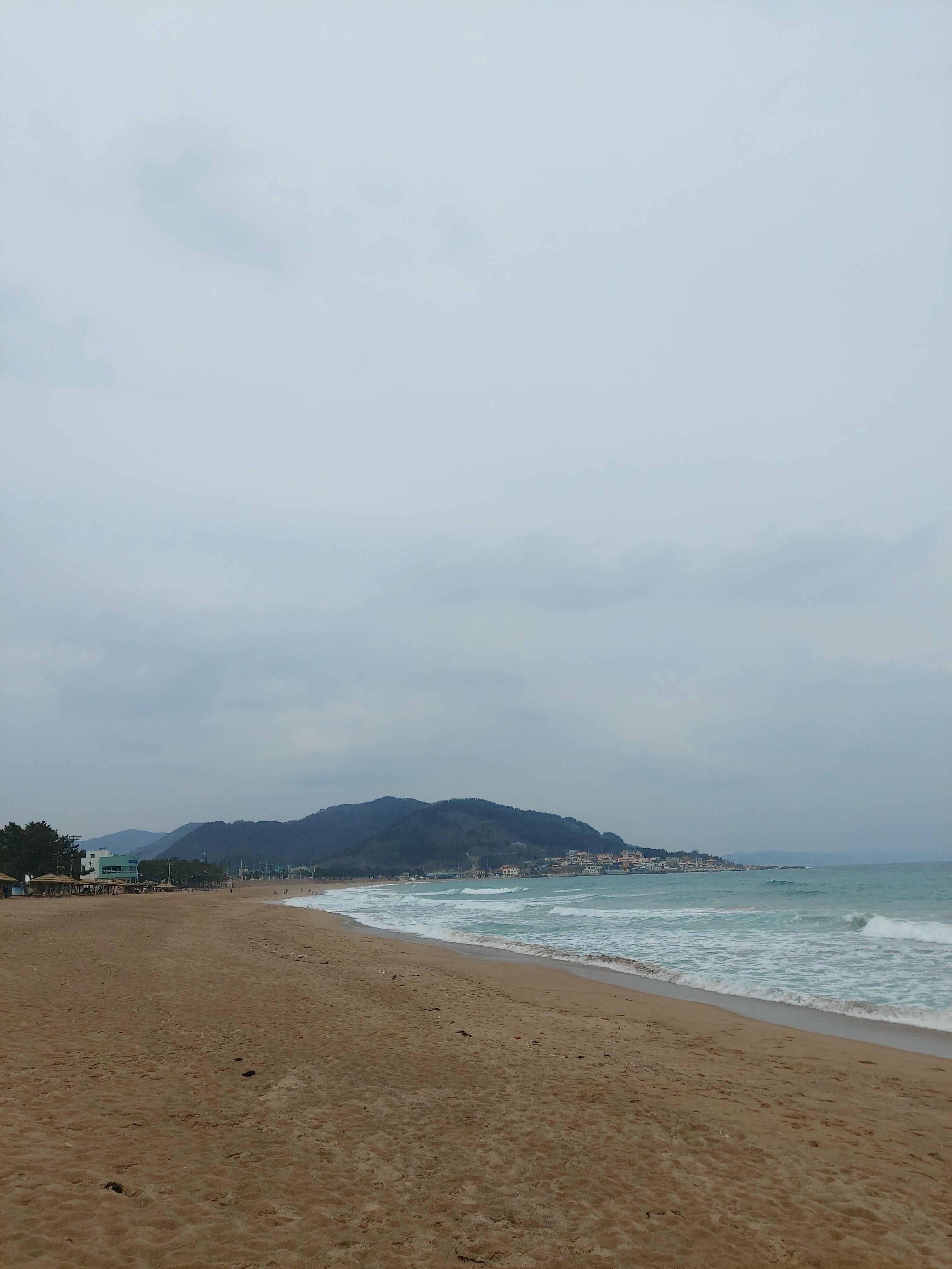 영덕장사해수욕장동해바다