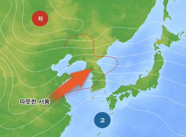  고성 산불. 양간지풍의 영향(양간지풍이란?)