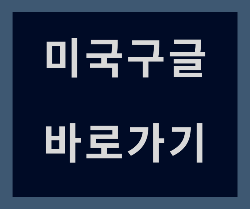  미국구글 주소 바로가기 일본 호주 등 해외구글 사이트 바로가기