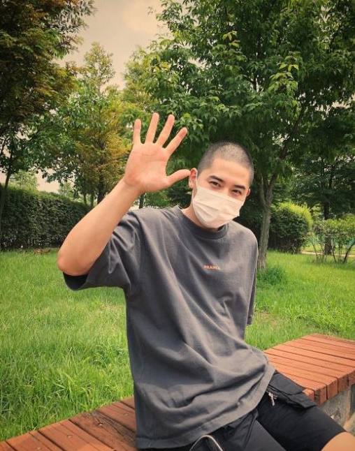  김동준 현역 입대, 사진 공개