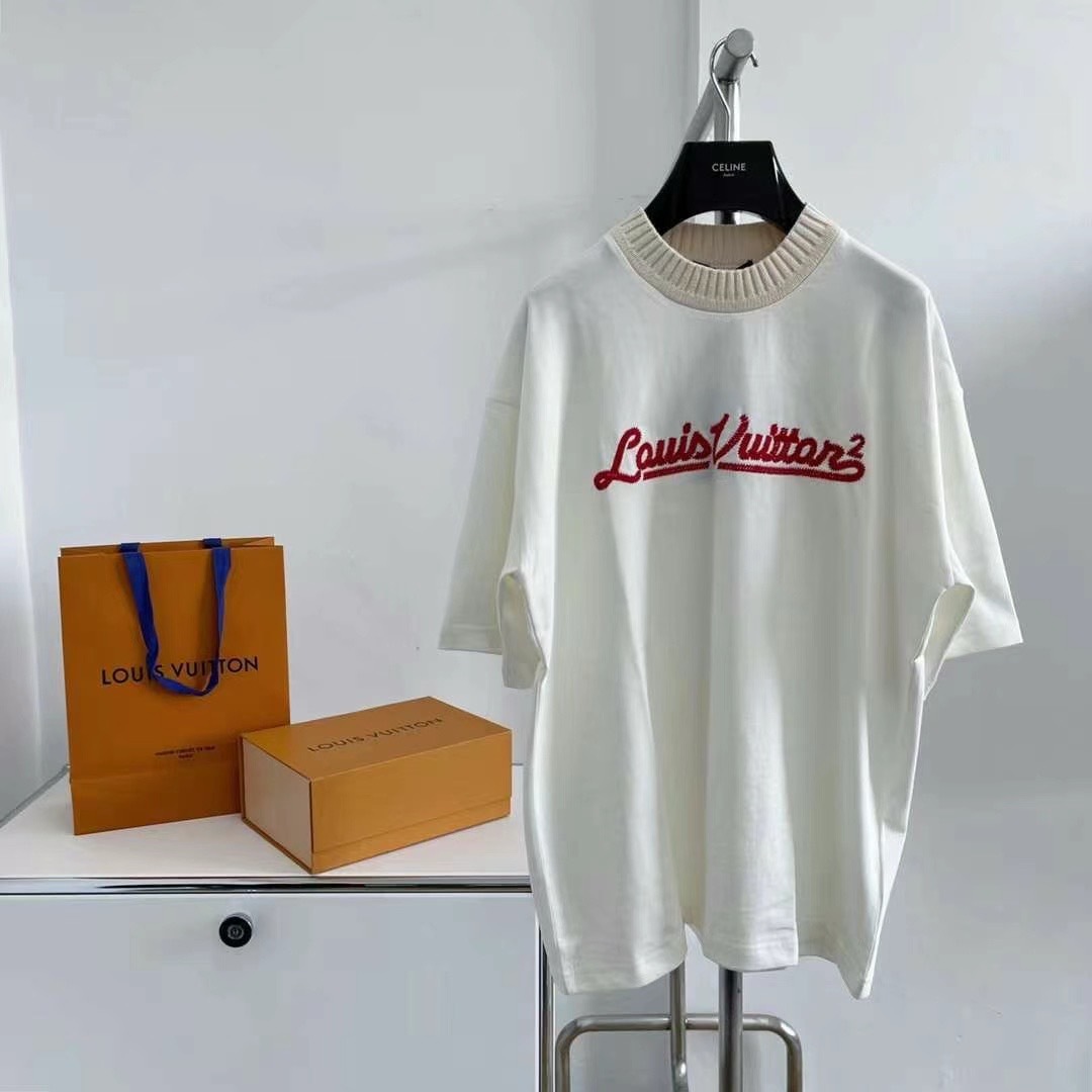  [LOUIS VUITTON] 루이비통 인타르시아 자카드 그래픽 캐시미어 크루넥 니트 스웨터 1A9GO5