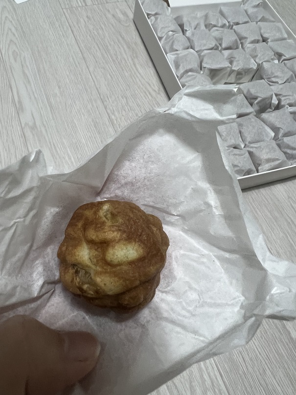 천안 진 호두과자 맛