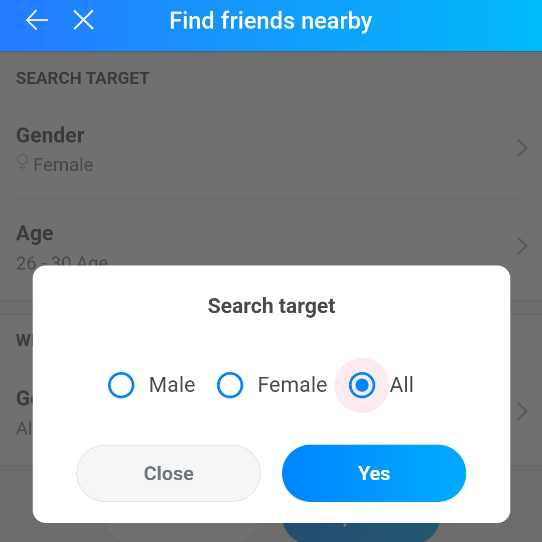 Zalo 주변에서 친구를 찾는 방법
