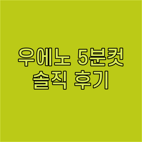 우에노역 5분컷?! 도쿄 우에노 유스
