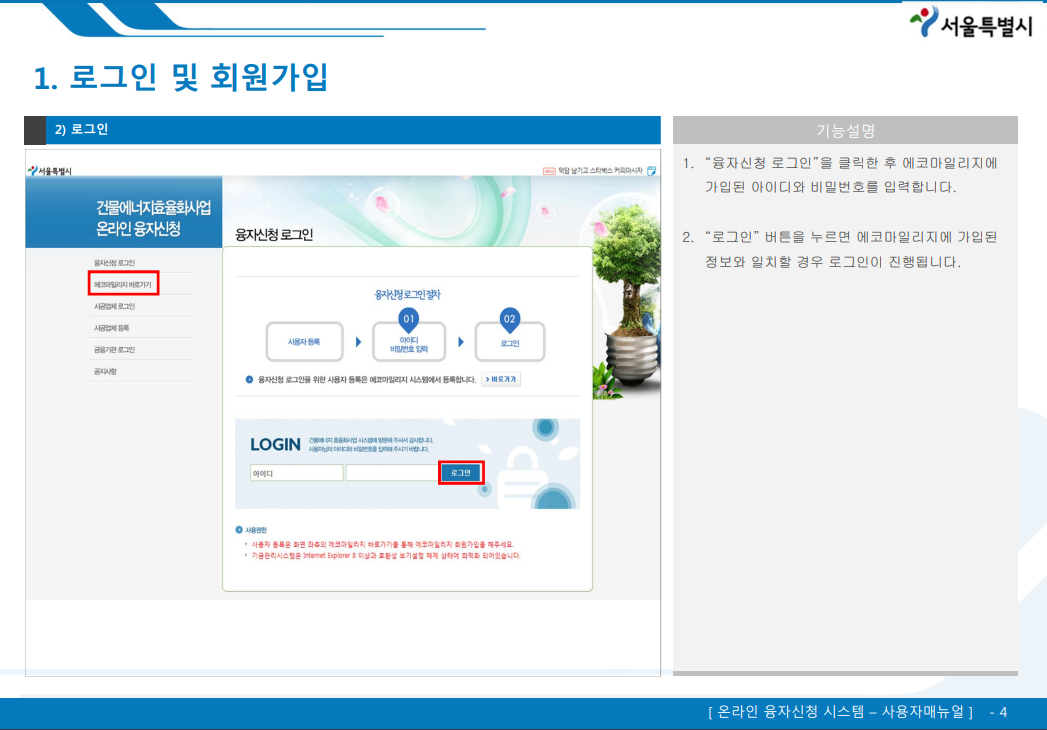 서울시-노후주택-에너지효율화지원사업-온라인 신청방법