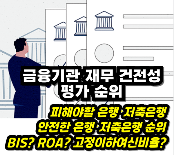 금융기관 재무 건전성 평가 지료