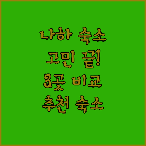 오키나와 나하 숙소 고민 끝! 네스트
