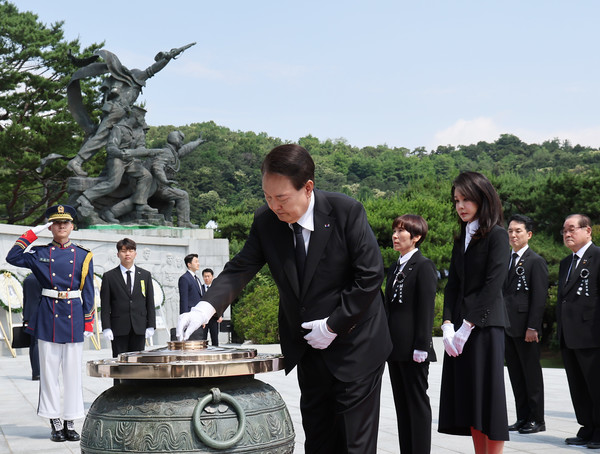  제68회 현충일 추념식 윤석열 대통령 추념사 전문