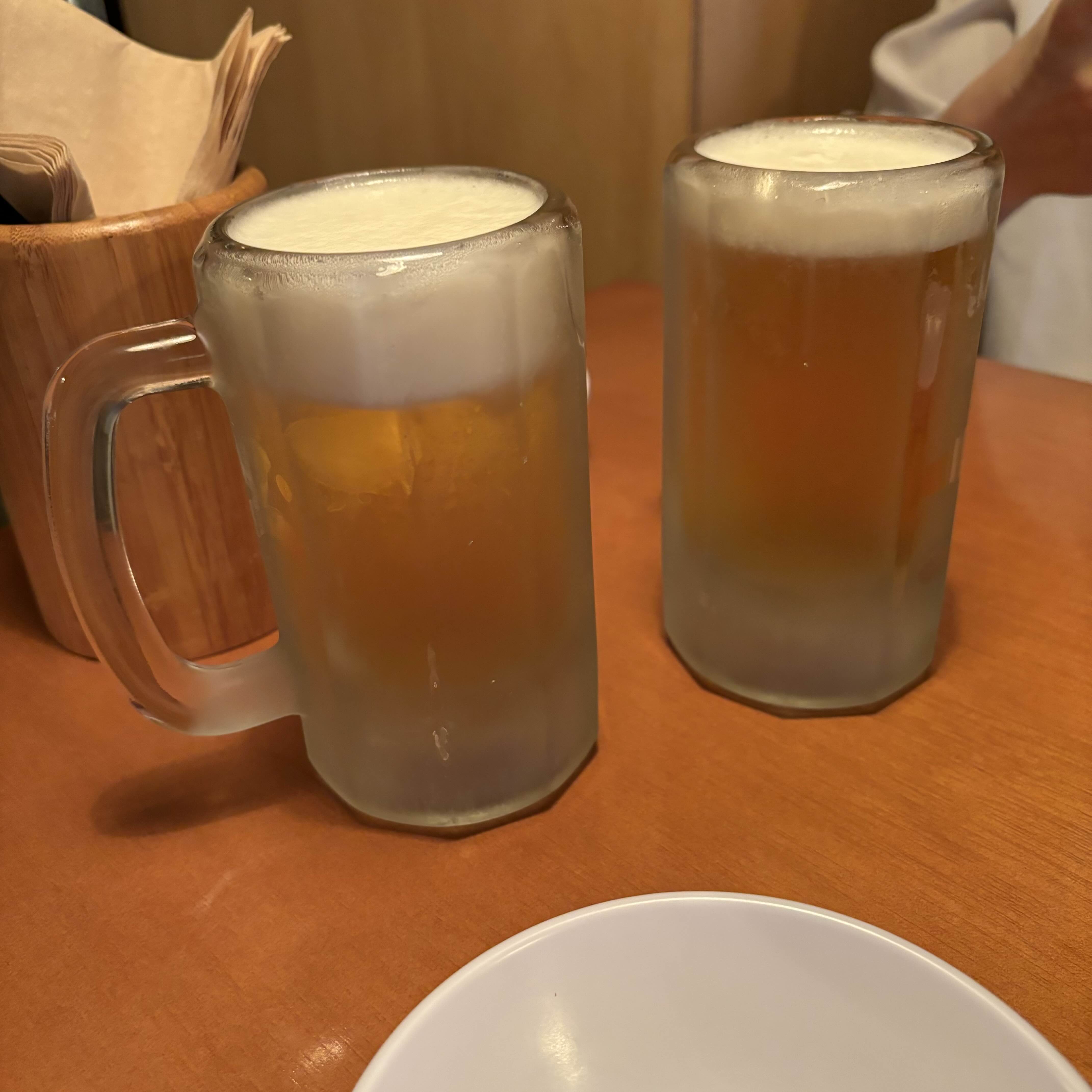 시원한 생맥주