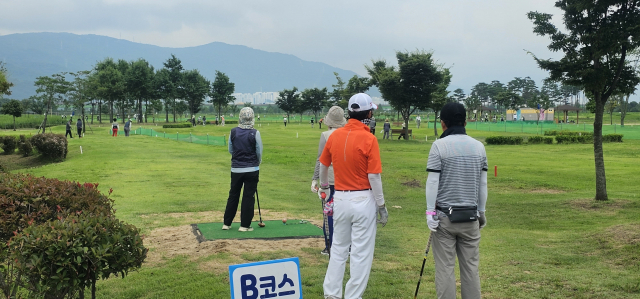 경상남도 양산시 황산파크골프장 소개