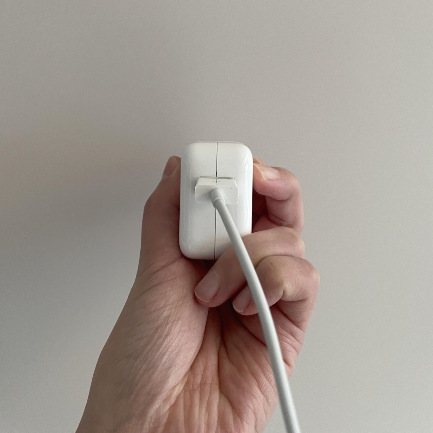 애플 충전기 12W 어댑터 USB 연결상태