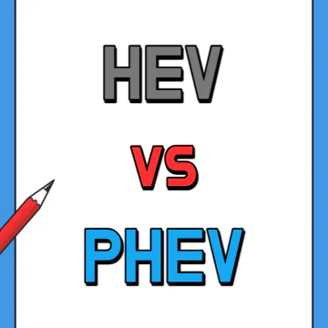 HEV와 PHEV의 차이점 비교 하이브리드 종류