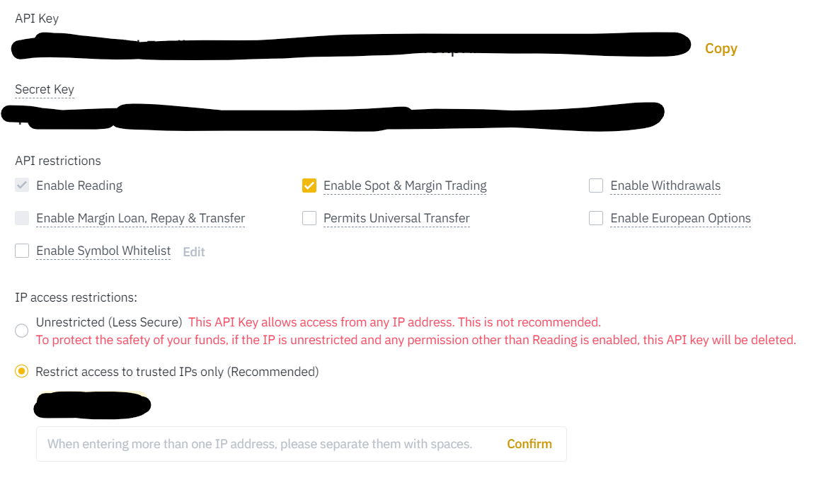 [바이낸스(Binance)] API 4