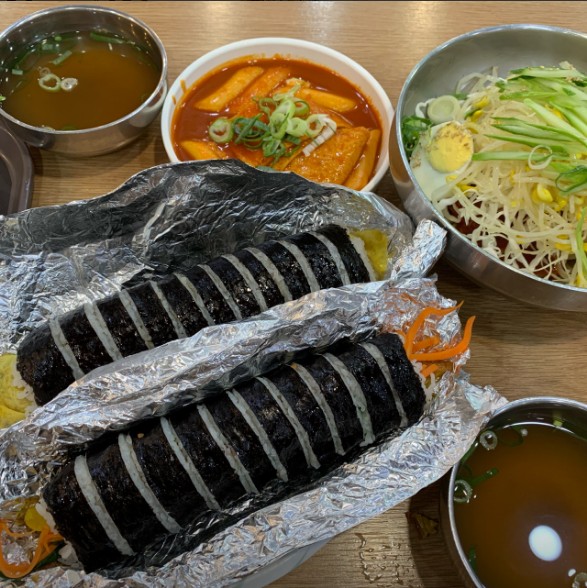 부평 대왕김밥 메뉴 이미지
