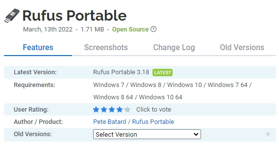 Rufus-Portable