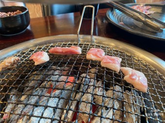 숯불 오리구이