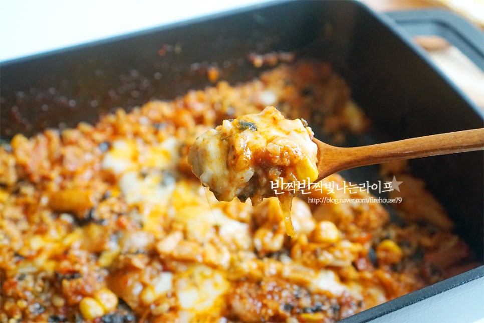 닭갈비 볶음밥 만들기 닭갈비 레시피 치즈 닭갈비 17