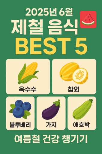6월제철음식 관련 사진
