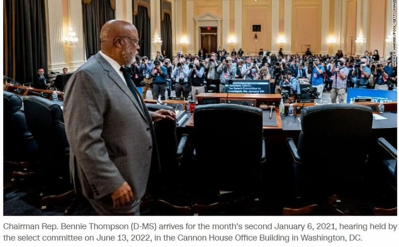  최악 선동 정치하는 미 민주당...1월 6일 위원회, 트럼프 기소할 만한 증거 없다 발표 Thompson's claim that Jan. 6 committee won't criminally refer Trump or others to DOJ meets resistance from committee