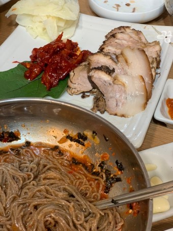 두부젓국 두부수육 두부삼합