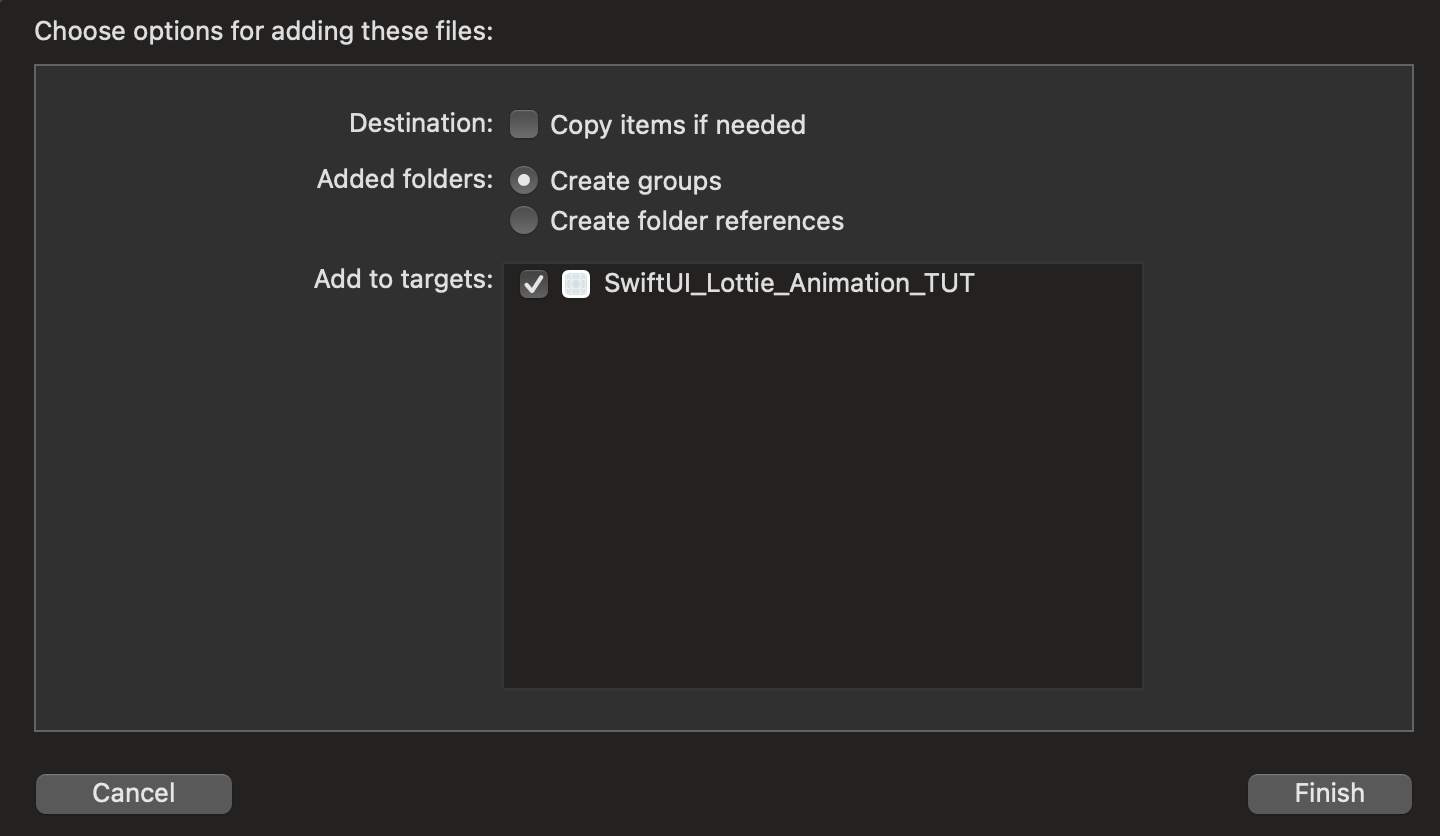 SwiftUI : Lottie Animation(애니메이션) - Lottie Animation - 설치방법 SwiftUI : Lottie Animation(애니메이션) - Lottie Animation - 설치방법
