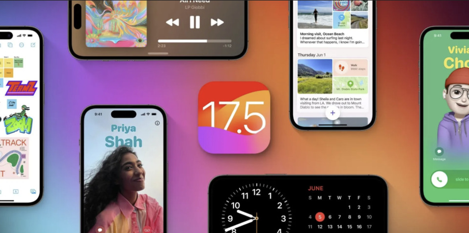 아이폰 iOS 17.5 업데이트 사진2