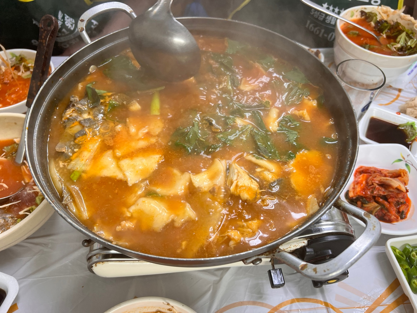 수제비 메운탕