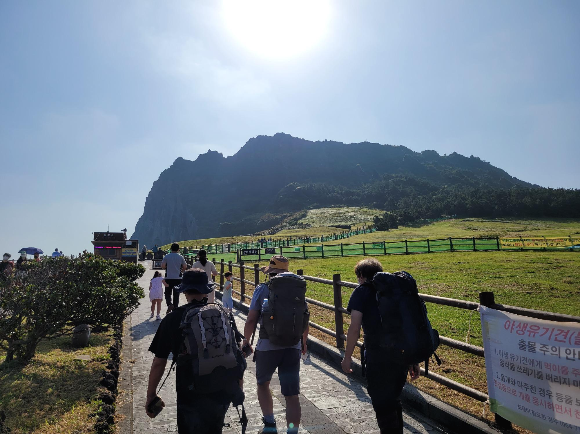  10월초 제주 성산 일출봉
