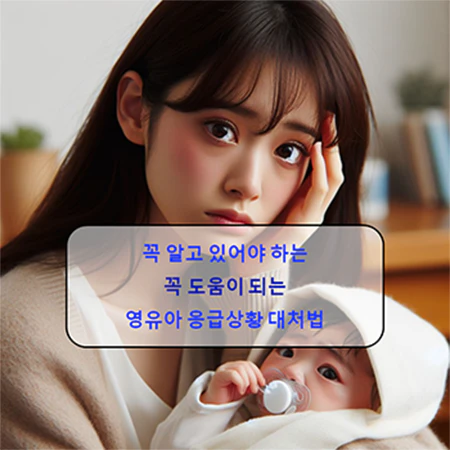  영유아 응급상황별 대처법 - 꼭 알아두세요.