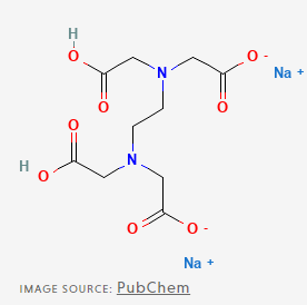 disodium edta 구조식