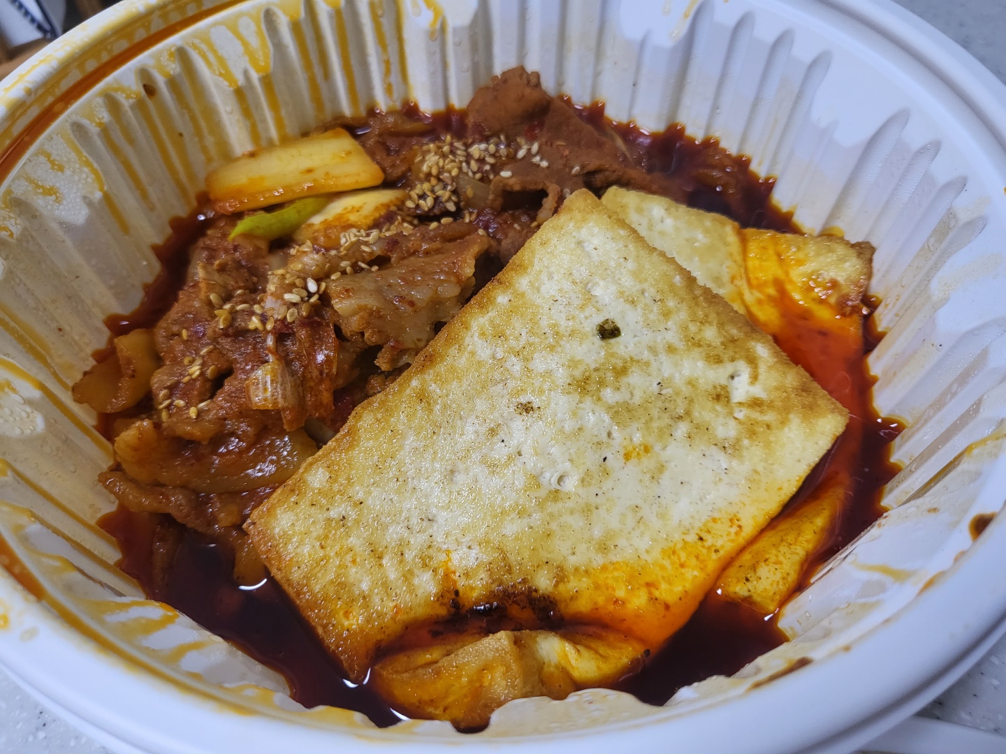  춘천 콩사랑마을 퇴계본점 두부요리 전문점 배달 후기 [순두부, 두부전골, 두부제육두루치기]