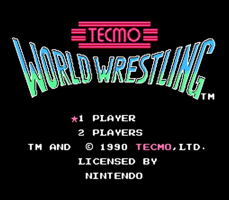  NES ROMS - Tecmo World Wrestling (EUROPE / 유럽판 롬파일 다운로드)