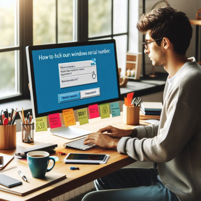 윈도우 활성화 방법에 대해 검색 중인 장면