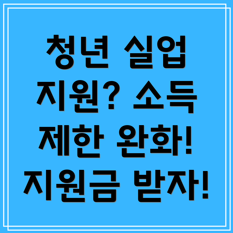 청년실업지원금