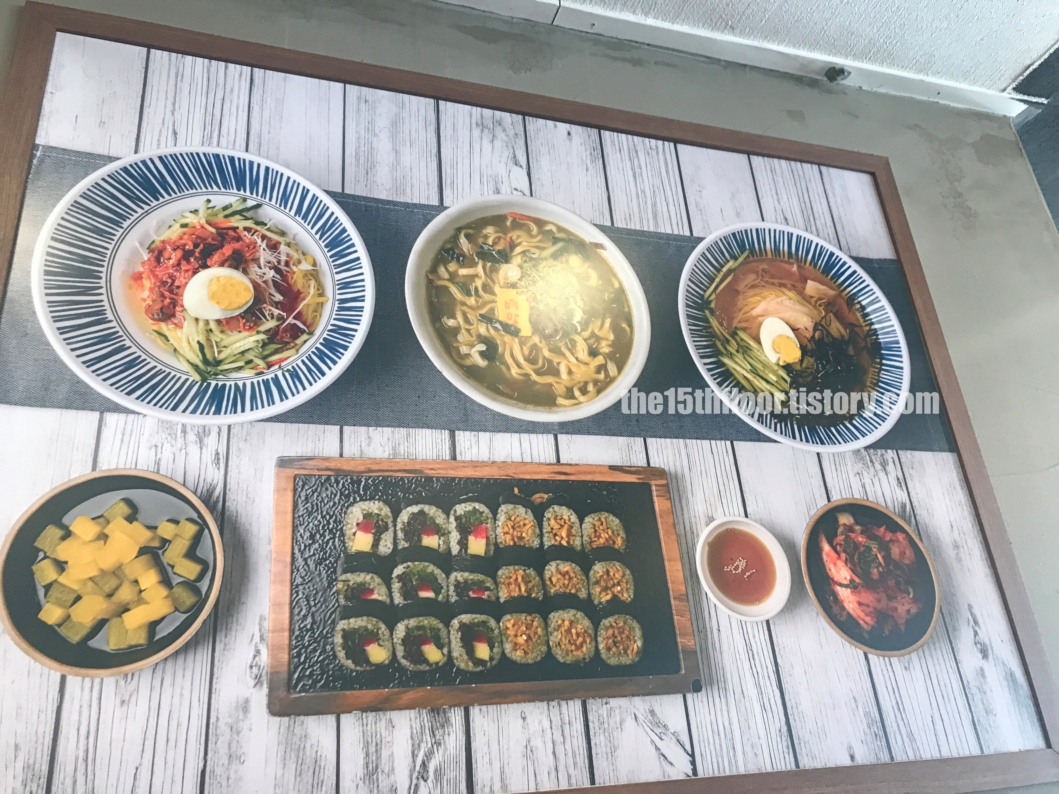 경남 양산 &amp;#39;배말칼국수김밥&amp;#39; 메뉴 1