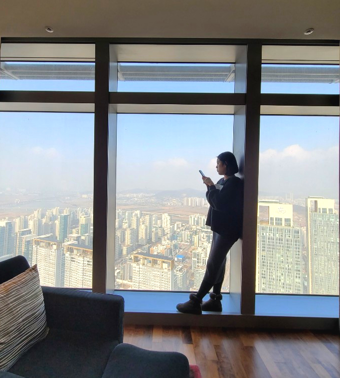 인천 송도 야경 송도 호캉스 추천! 오크우드 프리미어 59