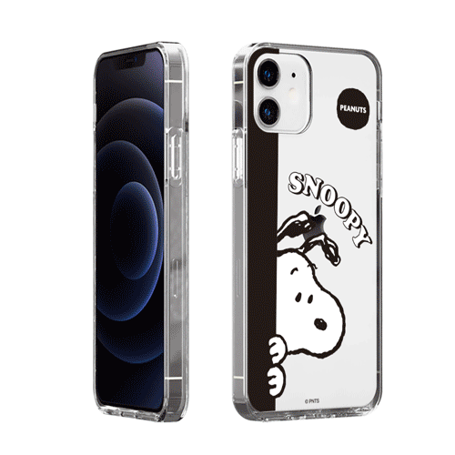 snoopy pause clear jelly case thumbnail