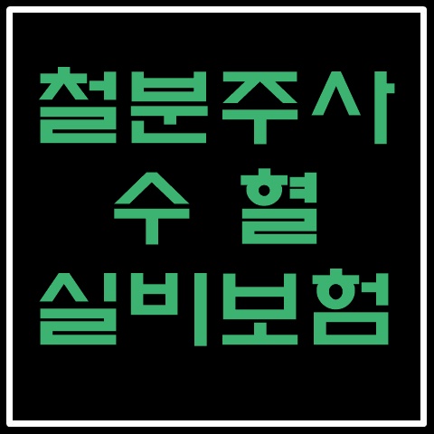 빈혈-철분주사