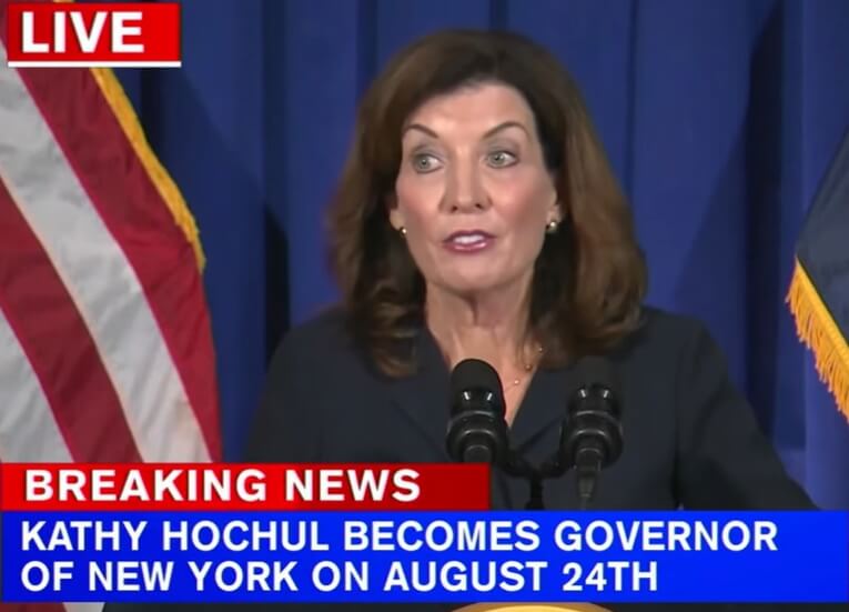 [속보] 새 뉴욕 주지사 기자회견 중 발령된 EAS 국가긴급경보시스템 VIDEO: [Breaking] National Emergency Alert System Test WABC New York