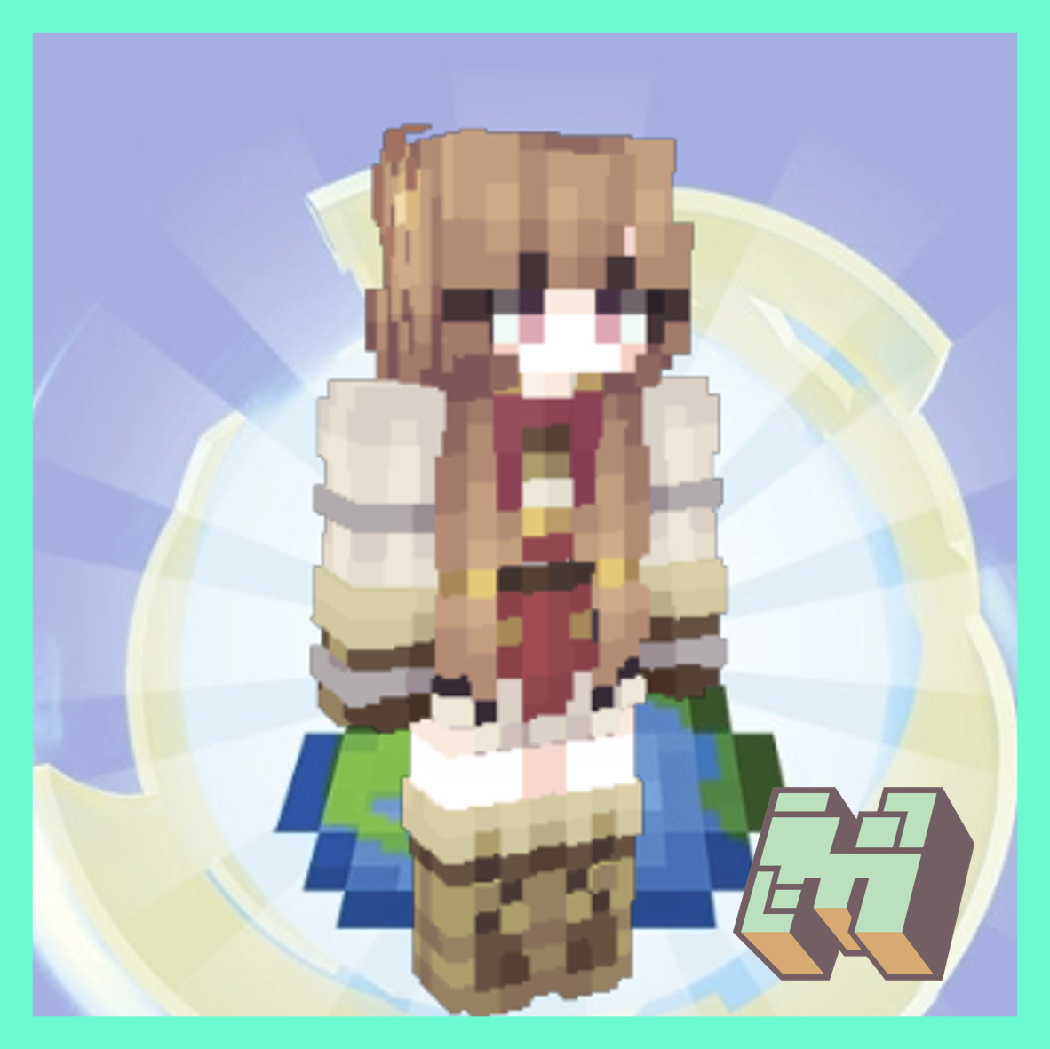  마인크래프트 라프타리아 스킨 Raphtalia